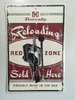 Hornady #99130 Vintage Blechschild "Red Zone"