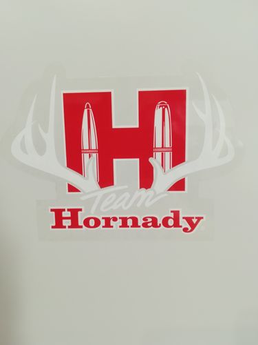 Hornady Sticker #98006 "Team Hornady" - Hirsch