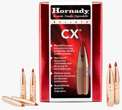 Hornady #243704 CX 6mm/.243 80gr