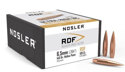 Nosler RDF 6,5mm/.264 140gr - 500 Stück